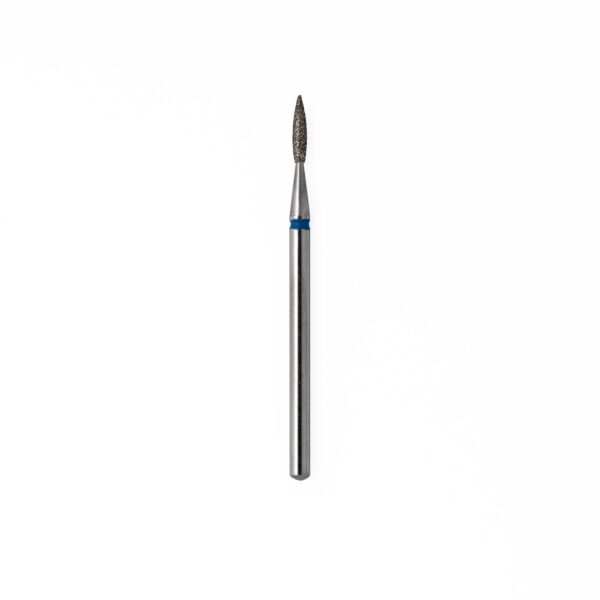 FREZA DIAMANTOVÁ PLAMÍNEK ŠPIČATÁ MODRÁ 1.6