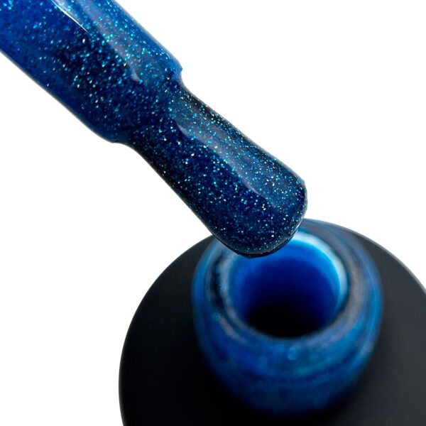 GLITTER GEL POLISH BLUE LAGOON, 053