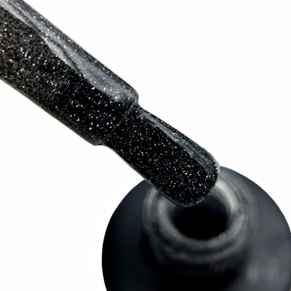 GLITTER GEL POLISH BLACK DIAMOND, 069