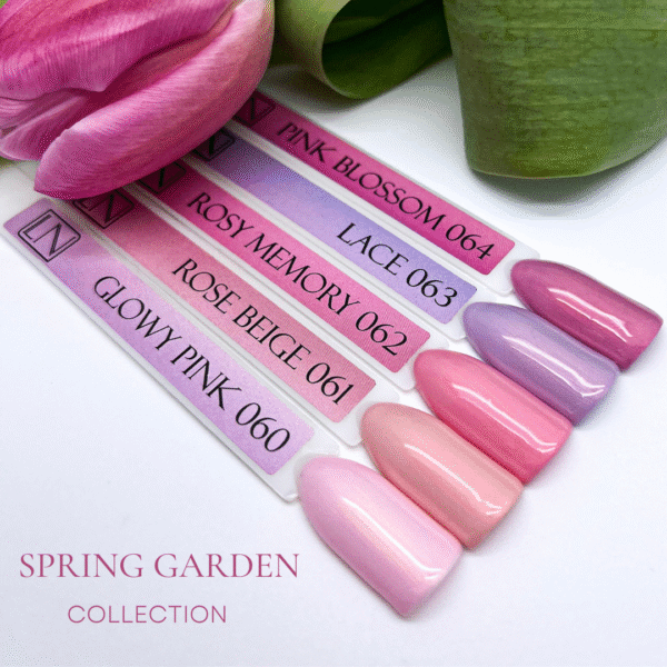 GEL POLISH GLOWY PINK, 060